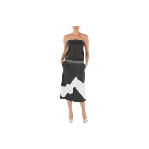 Maison Margiela Sleeveless Dresses Women's Black