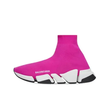 Balenciaga Speed Sock Trainer Pink Women's