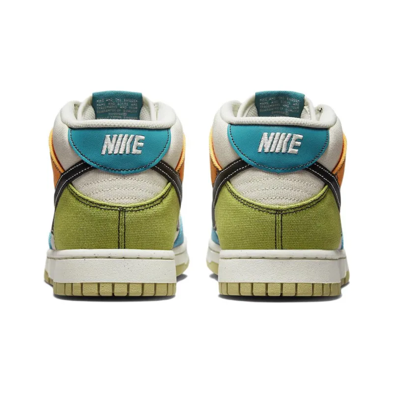 Nike Dunk Mid Pale Ivory Multi-4