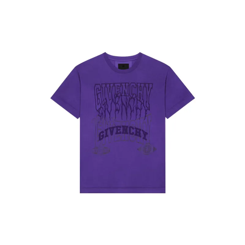 Givenchy T-Shirts Men Purple-0