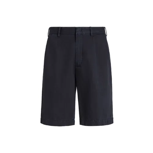 Ermenegildo Zegna Casual Shorts Men Dark Blue