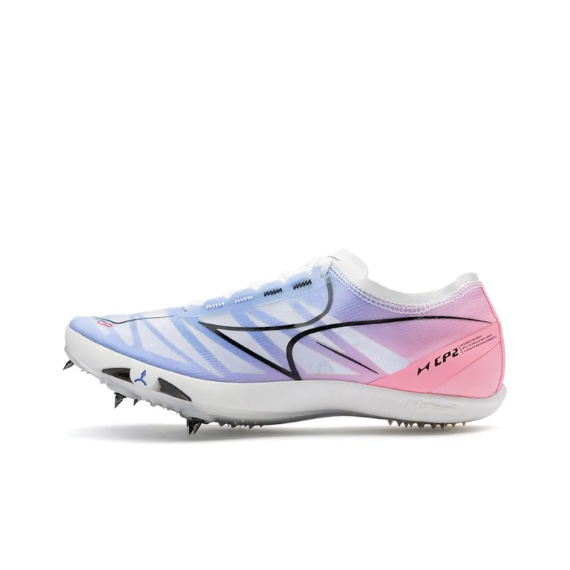 HEALTH CP2 Cushioned Slip-Resistant Breathable Lightweight Rebound Low-Top Running Shoes Unisex Blue Purple Gradient-0