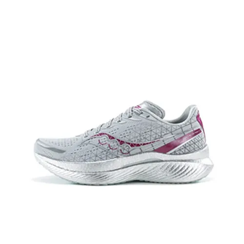 Saucony Endorphin Speed 3 Running Shoes Unisex Low-Top Gray/Purple