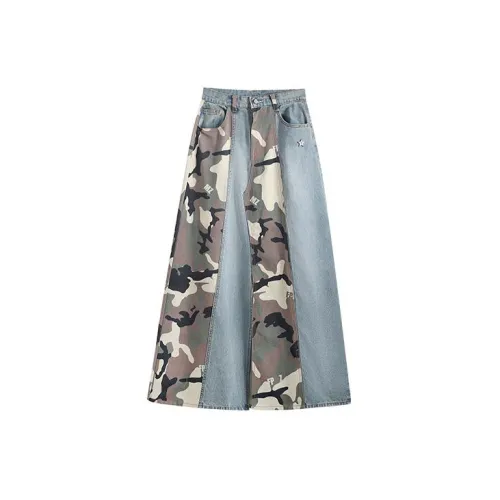 FPMZ Denim Long Skirts Women's