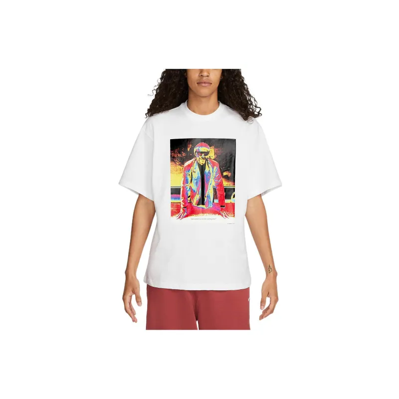 Nike T Shirts Men White-2
