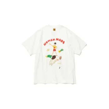 HUMAN MADE HUMAN MADE X Keiko Sootome Co branded Series T Shirts Unisex White