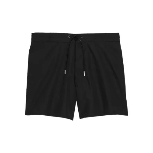 SAINT LAURENT Rive Droite Series Casual Shorts Men Black