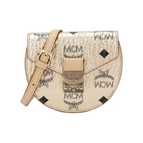 MCM Patricia Visetos Crossbody Bags