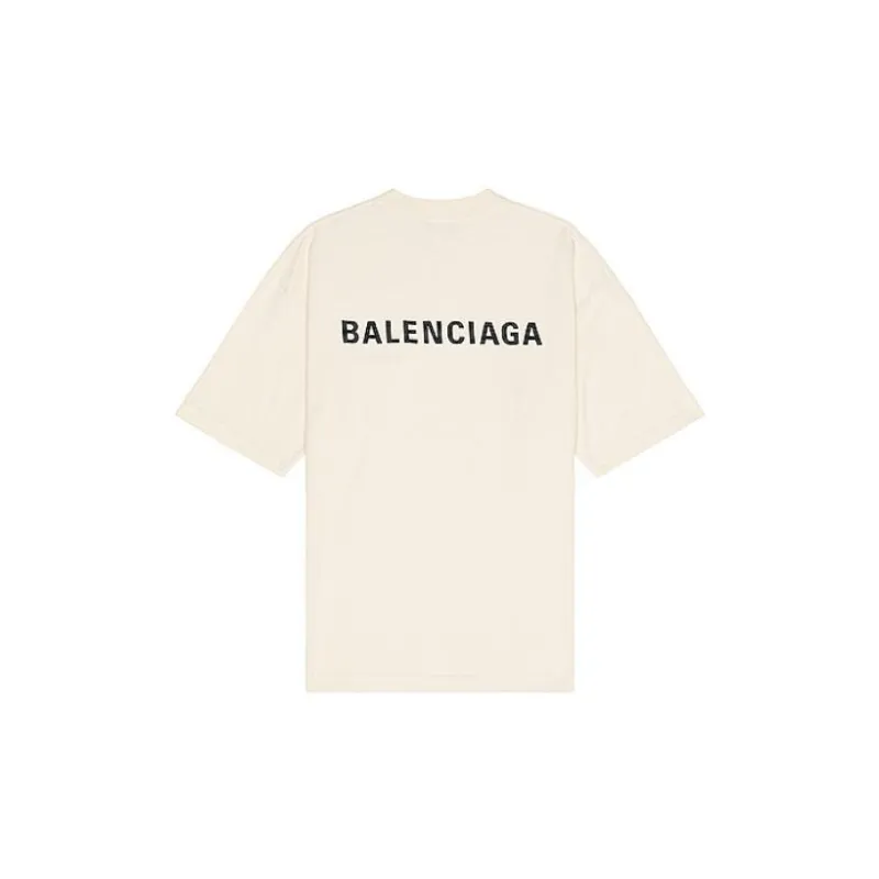 Balenciaga Back Logo Medium Fit T shirt-1