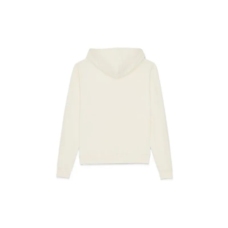 SAINT LAURENT Rive Droite Series Sweatshirts Unisex Milk White-1