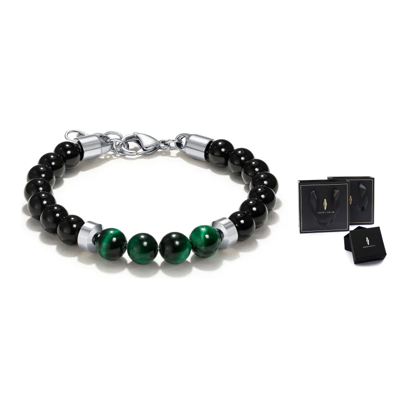 Jodie&Kevin Colored Glaze Couple Beaded Bracelet Unisex-1