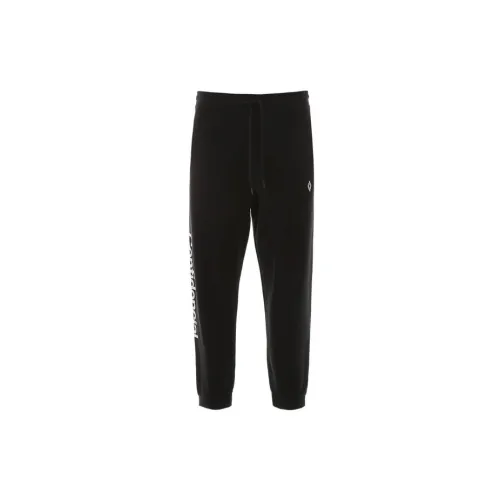 Marcelo Burlon Knitted Sweatpants Men Black