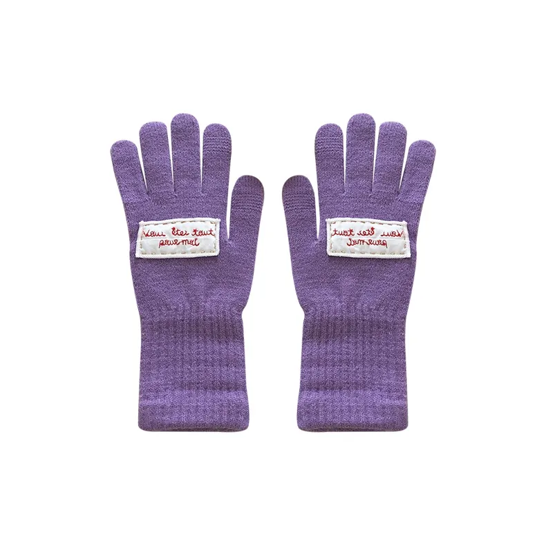 MUSTKOO Knit Gloves Unisex-9