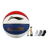 Basketball+Pump+3 Pack Mixed Color Socks