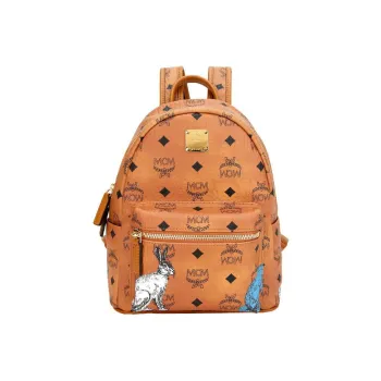 MCM Stark Visetos Backpacks
