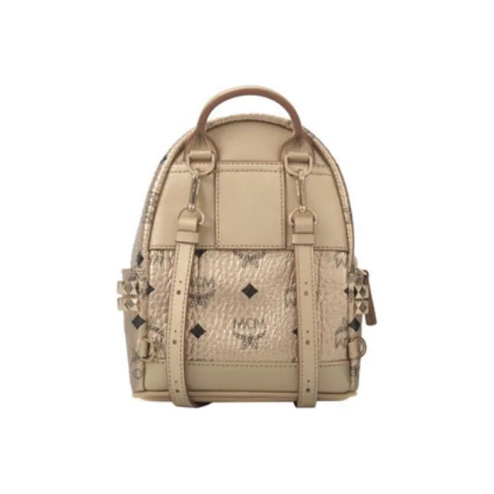 MCM Stark Visetos Backpacks-3
