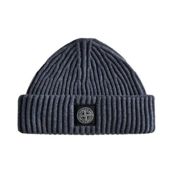 STONE ISLAND Beanies Men Gray