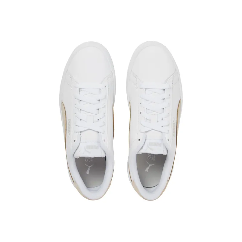 PUMA Carina SD Anti-Slip Wear-Resistant Low-Top Skateboard Shoes Women's White-3