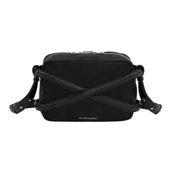 Alexander McQueen Nylon Camera Bags Crossbody Bag Shoulder Bag Men's Black