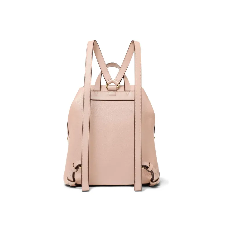 MICHAEL KORS Raven Cow Leather Backpack Medium Size Women's Soft Pink-1