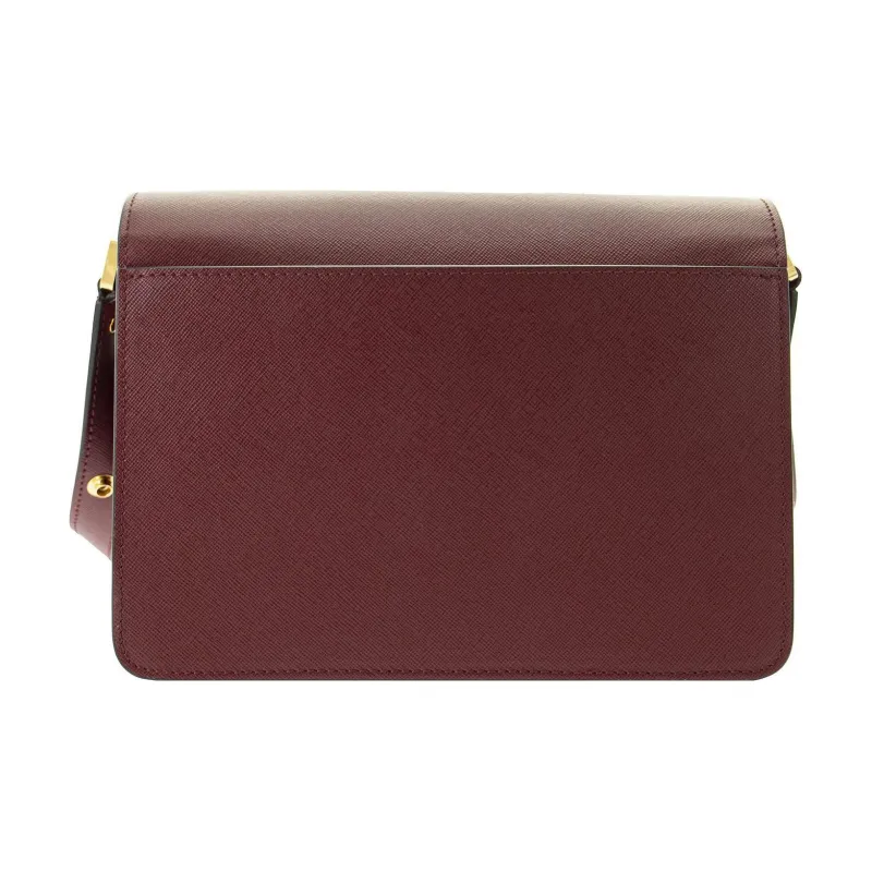 MARNI Trunk Calfskin Trunk Bag, Shoulder Bag, Crossbody Bag Regular Women's Red Brown-2