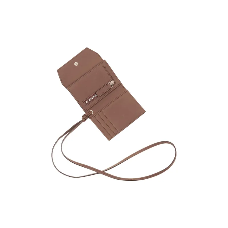 Jacquemus Leather Envelope Bag Wallets Men's Brown-3