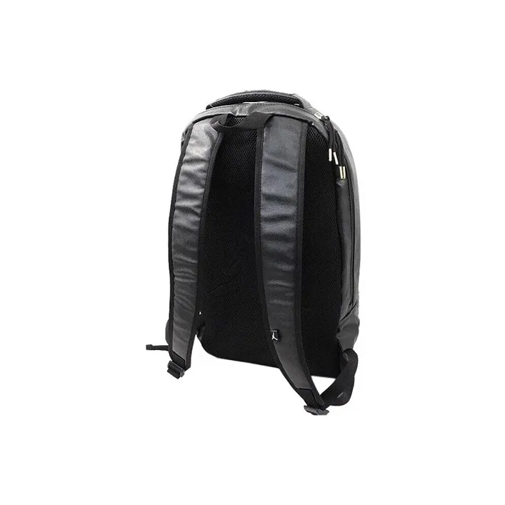 Jordan Polyester Backpack Unisex Black Gold-4