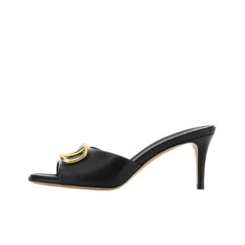 Valentino Slide Slippers Women's Black