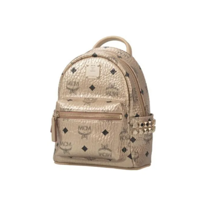 MCM Stark Visetos Backpacks-1