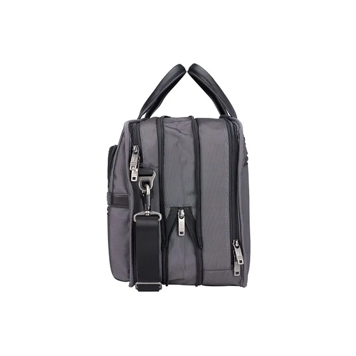 TUMI Polyester Laptop Bags Briefcase Shoulder Bag Crossbody Bag Handbag Medium Size Men's Gray-1