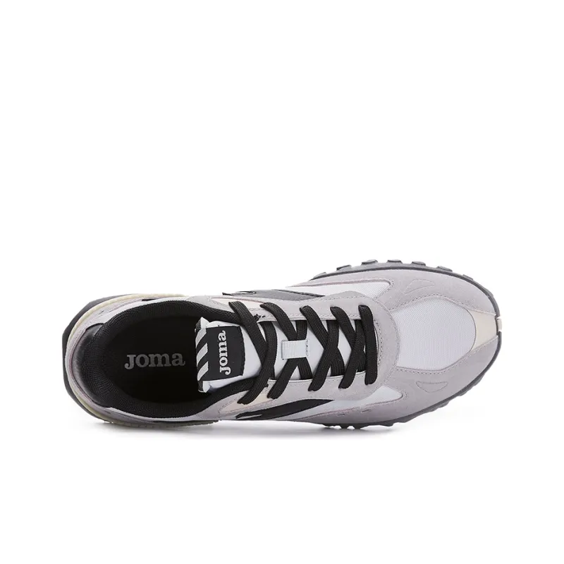 Joma 213 Collection Abrasion Resistant Coverage Slip Resistant Low Top Casual Shoes Men's Black Gray-2