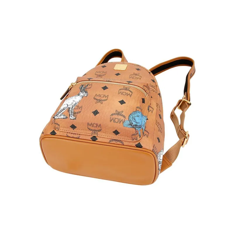 MCM Stark Visetos Backpacks-4
