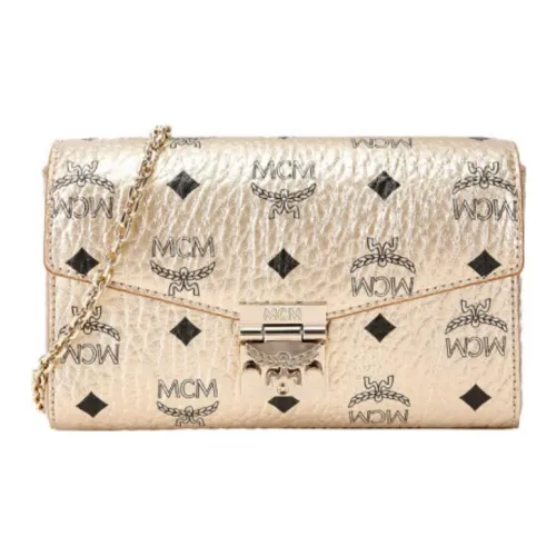 MCM Millie Visetos Crossbody Bags