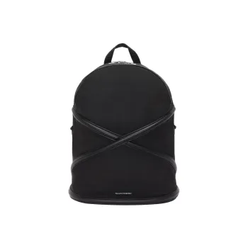 Alexander McQueen Nylon Backpack Men's Black