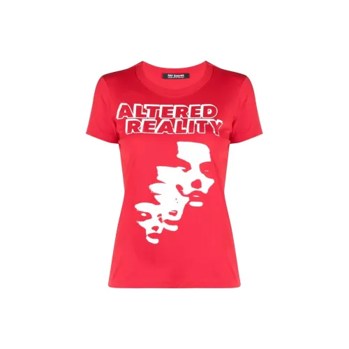 RAF SIMONS T-Shirts Women's Red