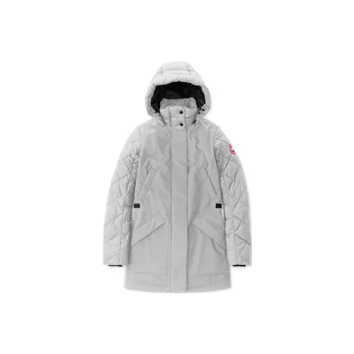 Canada Goose Down Jackets Women's Silver Gray