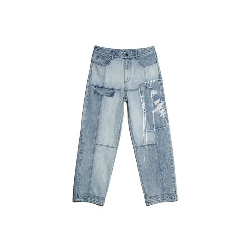 IEW.H Jeans Men Denim Blue