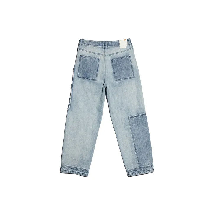 IEW.H Straight Moderate Jeans Men's Denim Blue-1
