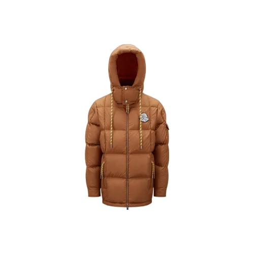 Moncler Down Jackets Men Brown