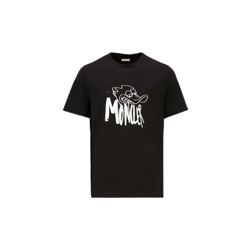 Moncler T Shirts Men Black-0