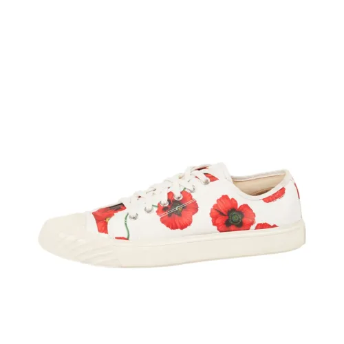 KENZO Skateboard Shoes Women's Low-Top White