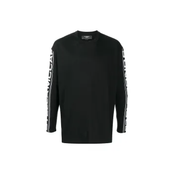 Stella McCartney Logo Tape Long Sleeve Top