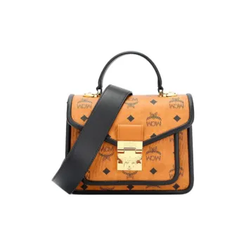 MCM Patricia Satchel Visetos Handbags