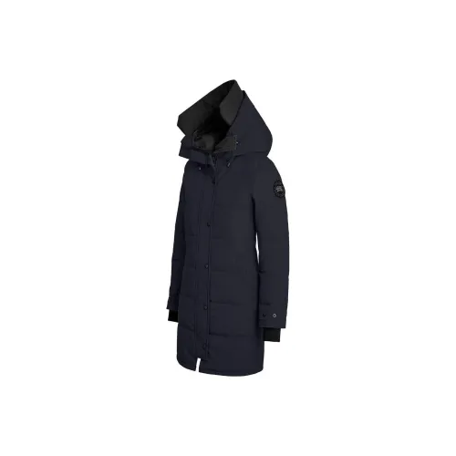 Canada Goose Shelburne Series Down Jackets Women's Marine Blue