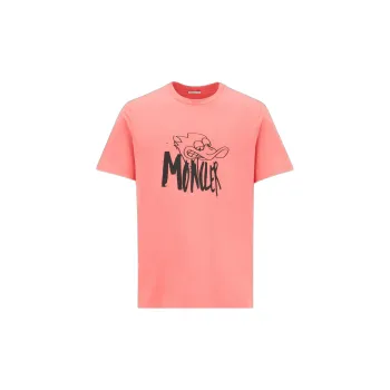 Moncler T Shirts Men Red