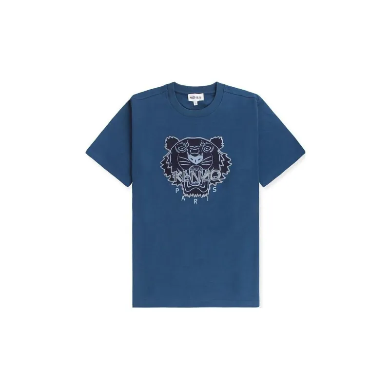 KENZO T Shirts Men Blue-0