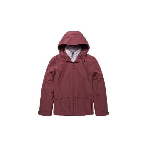 THE NORTH FACE City Outdoor Collection Windbreaker Jackets Women's Brick Red