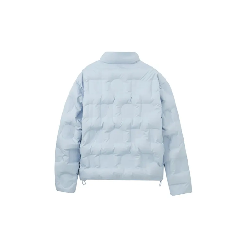 KING PRINCE Down Jacket Casual Versatile Fashion Design Feel Women's Blue-1