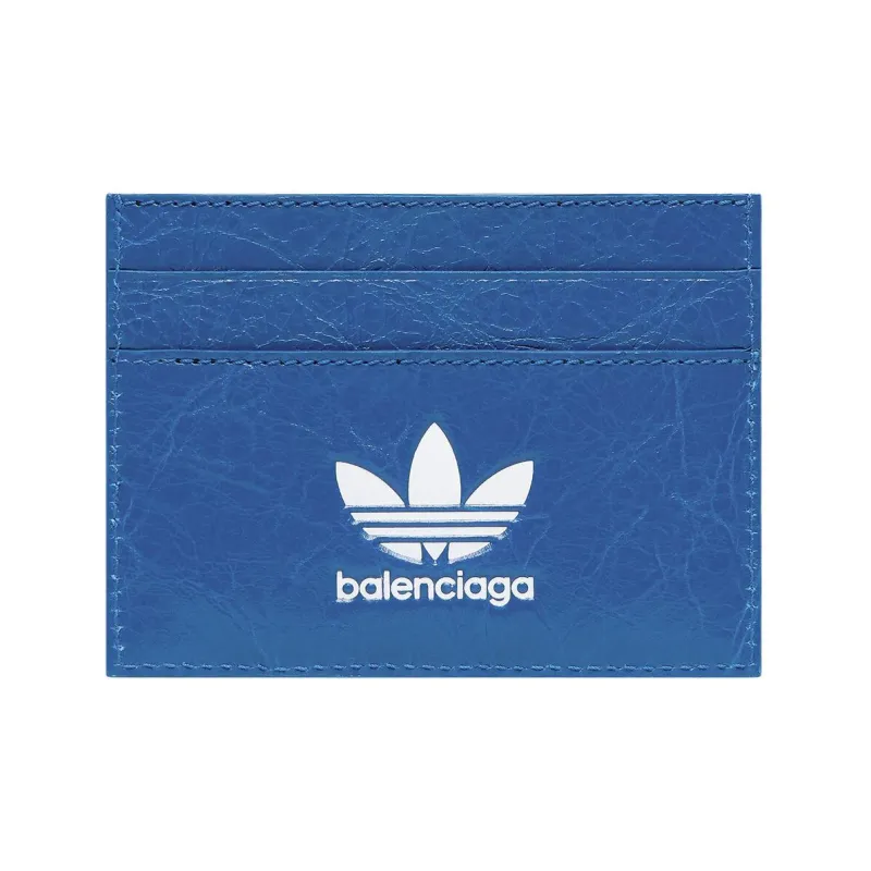 Balenciaga X Adidas Card Holder Blue-0