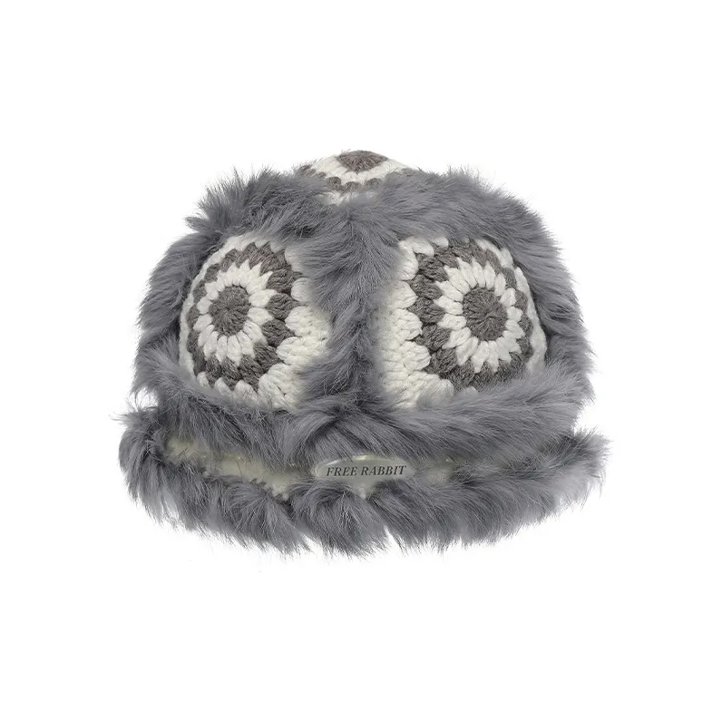 FREE RABBITⅡ Sweet Style Beanies Women's-11